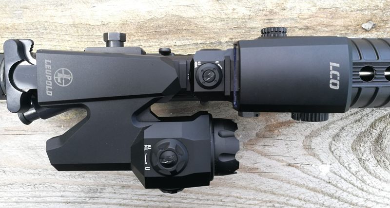 LEUPOLD D-EVO y LCO Vista cenital
